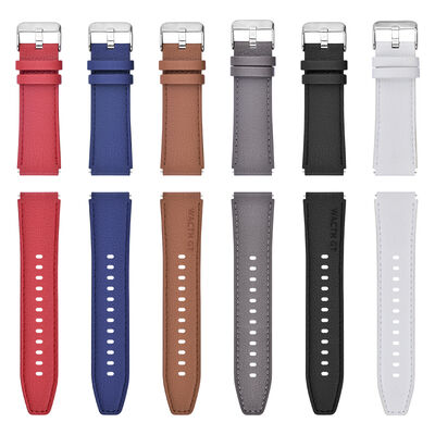 Good price 22mm Luxury Leather Watch Strap online