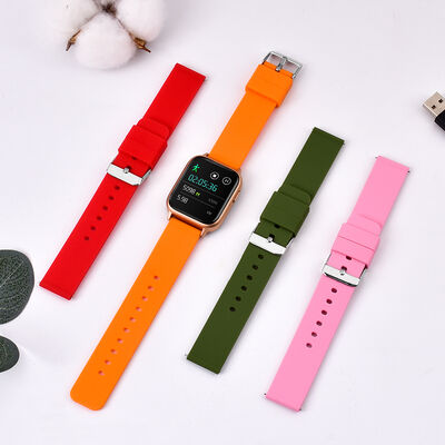 Good price 20mm Silicone Watch Strap · 9 Colors In Stock | Logo Customization Available - OEM/ODM Wholesale Supported online