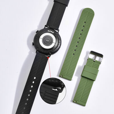 Good price Silicone Watch Band Watch Strap 18/20/22/24mm Suitable for Customer Requirements online