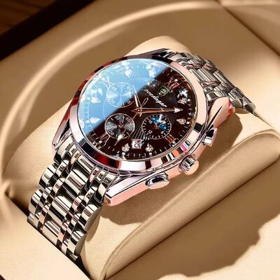 Good price Waterproof Men's Quartz Sports Watch ·with Date, Chronograph, Stopwatch, Luminous Hands|OEM Wholesale online
