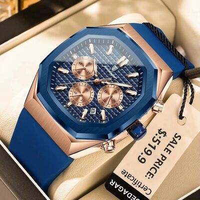 Good price Waterproof Men's Quartz Watch · Silicone Strap | Luminous Dial - Direct from Chinese Manufacturer online