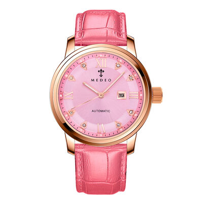 Good price Women's Waterproof Automatic Mechanical Watch – Multiple Strap Colors Available | Custom Logo Supported online