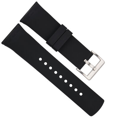 Good price 22mm Micro-arc Silicone Watch Strap · OEM/ODM Wholesale Available | MOQ300 - SHX online