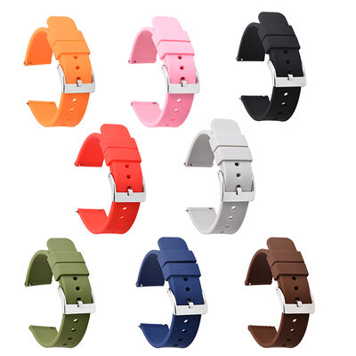 Good price Customized Watch Diver Rubber Strap with OEM ODM Services and 14/16/18/20/22/24mm Buckle Size Choices online