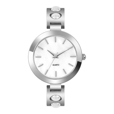 Good price Pearl Steel Chain Quartz Watch · Customisable Logo online