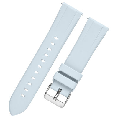 Good price Premium 22mm Fluororubber (FKM) Watch Strap – Waterproof & Soft online