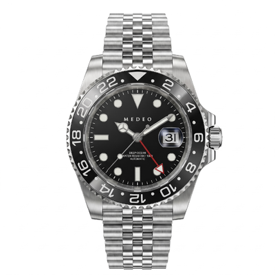 Good price Vanguard Meridian GMT: 40mm Luxury Mechanical Steel Watch online